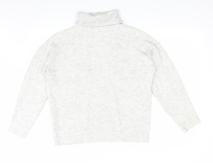Dorothy Perkins Womens White   Pullover Jumper Size M