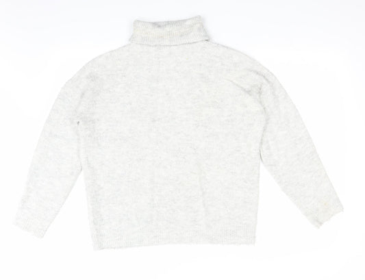 Dorothy Perkins Womens White   Pullover Jumper Size M