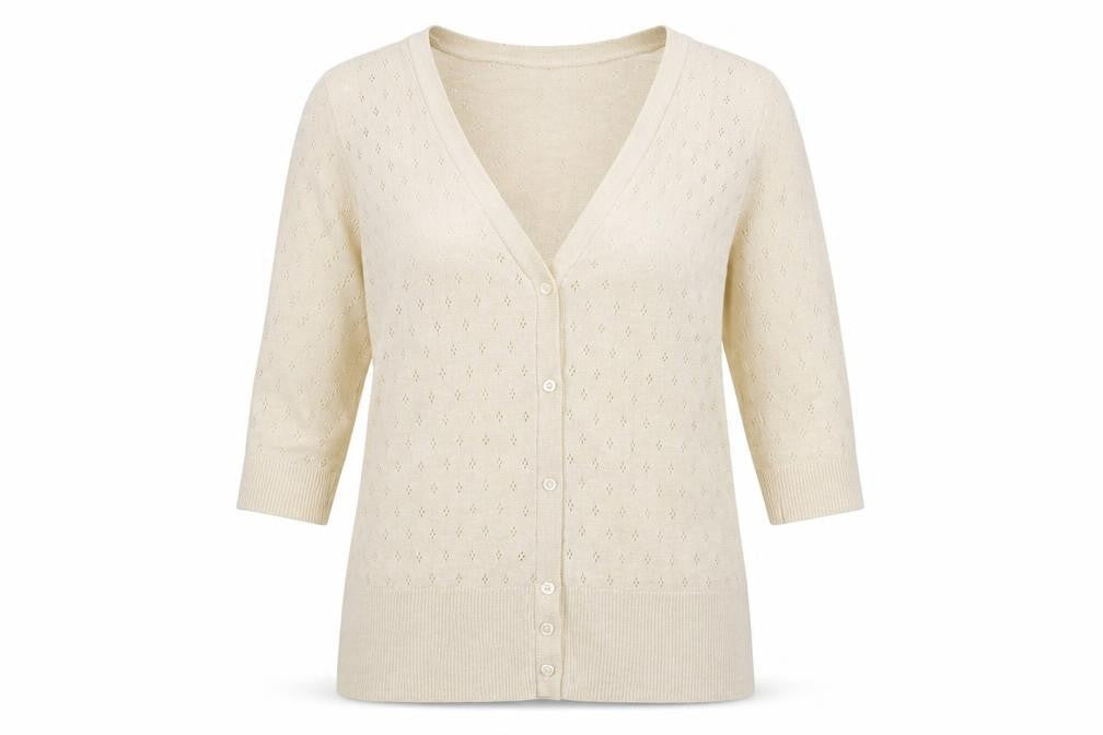G21 Womens Beige   Cardigan Jumper Size 10