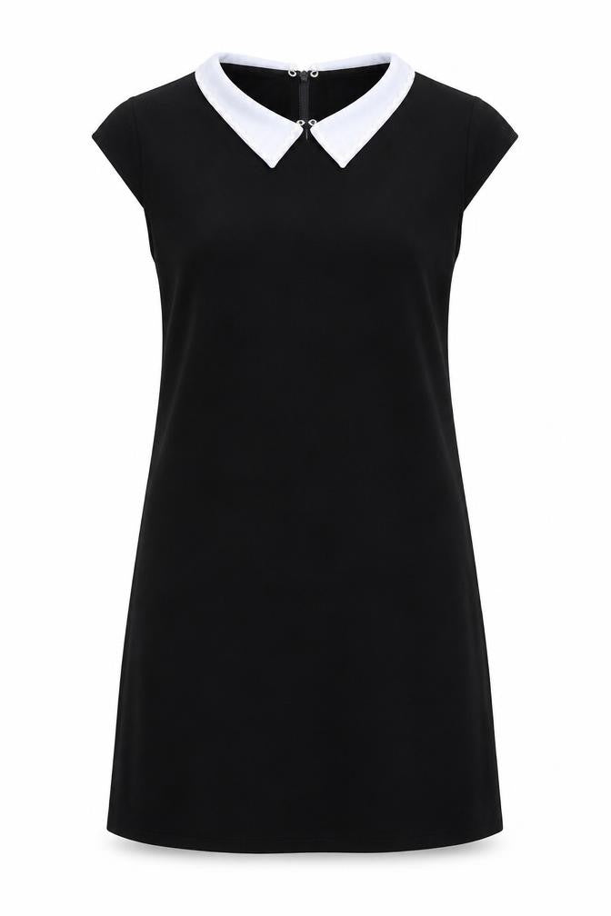 R. Womens Black   A-Line  Size 8