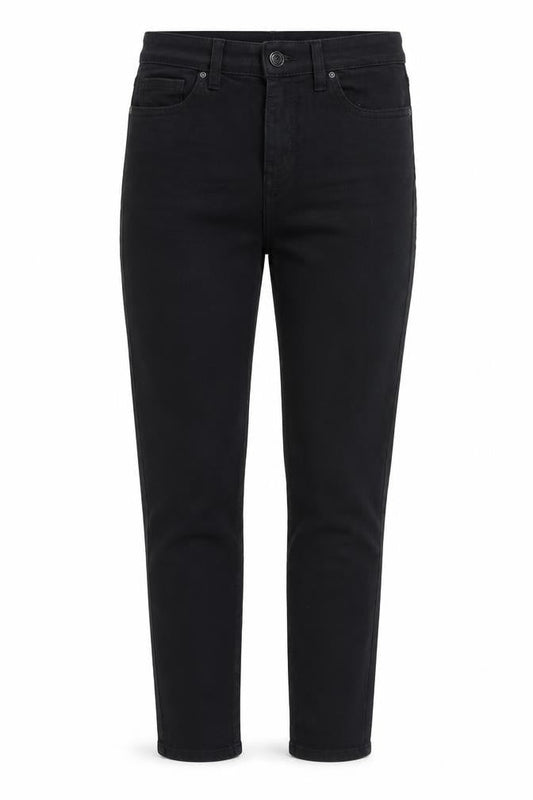 Topshop Womens Black  Denim Skinny Jeans Size 26 in L30 in