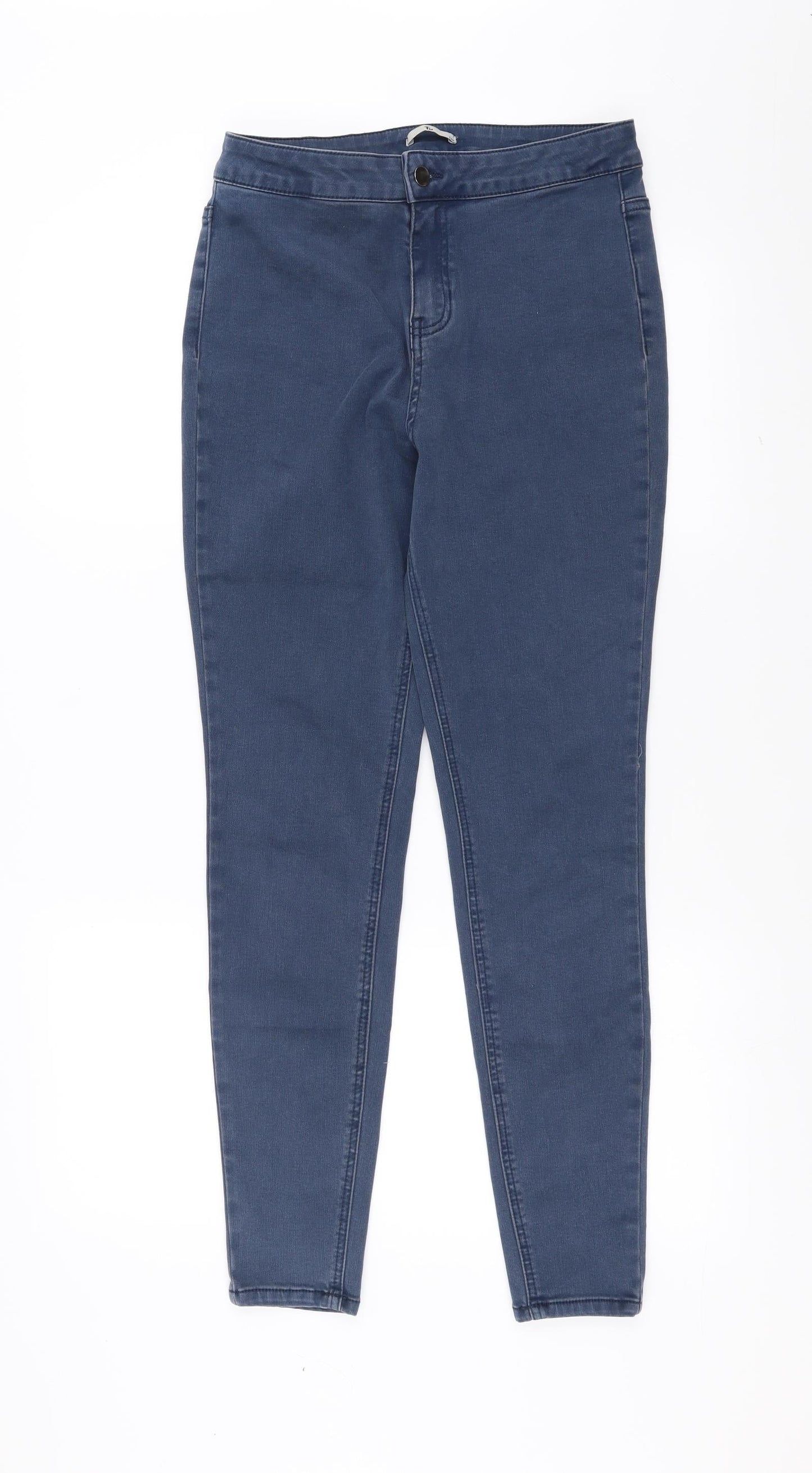 Sainsburys Womens Blue  Denim Skinny Jeans Size 12 L28 in