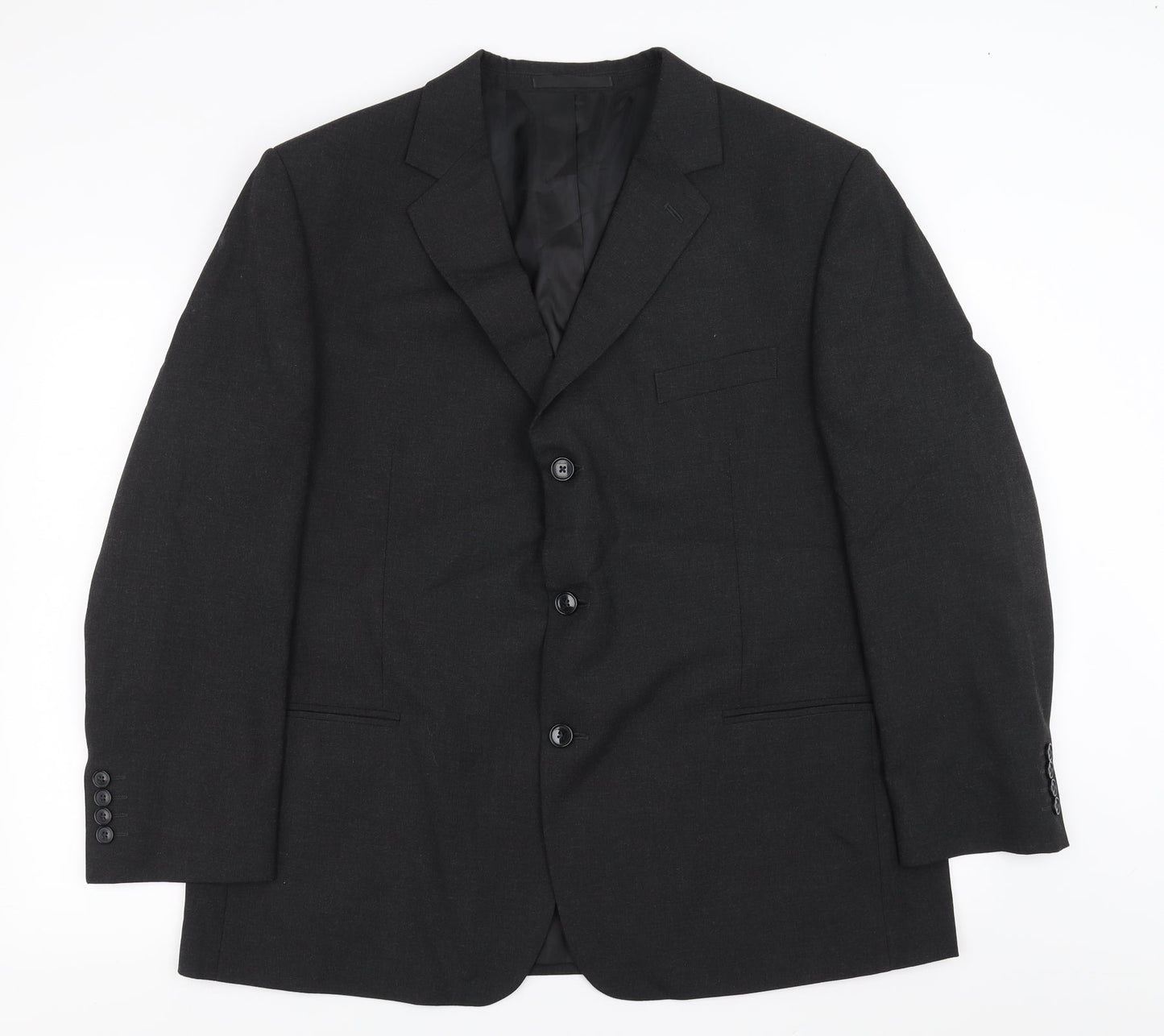 Marks and Spencer Mens Grey   Jacket Suit Jacket Size 46