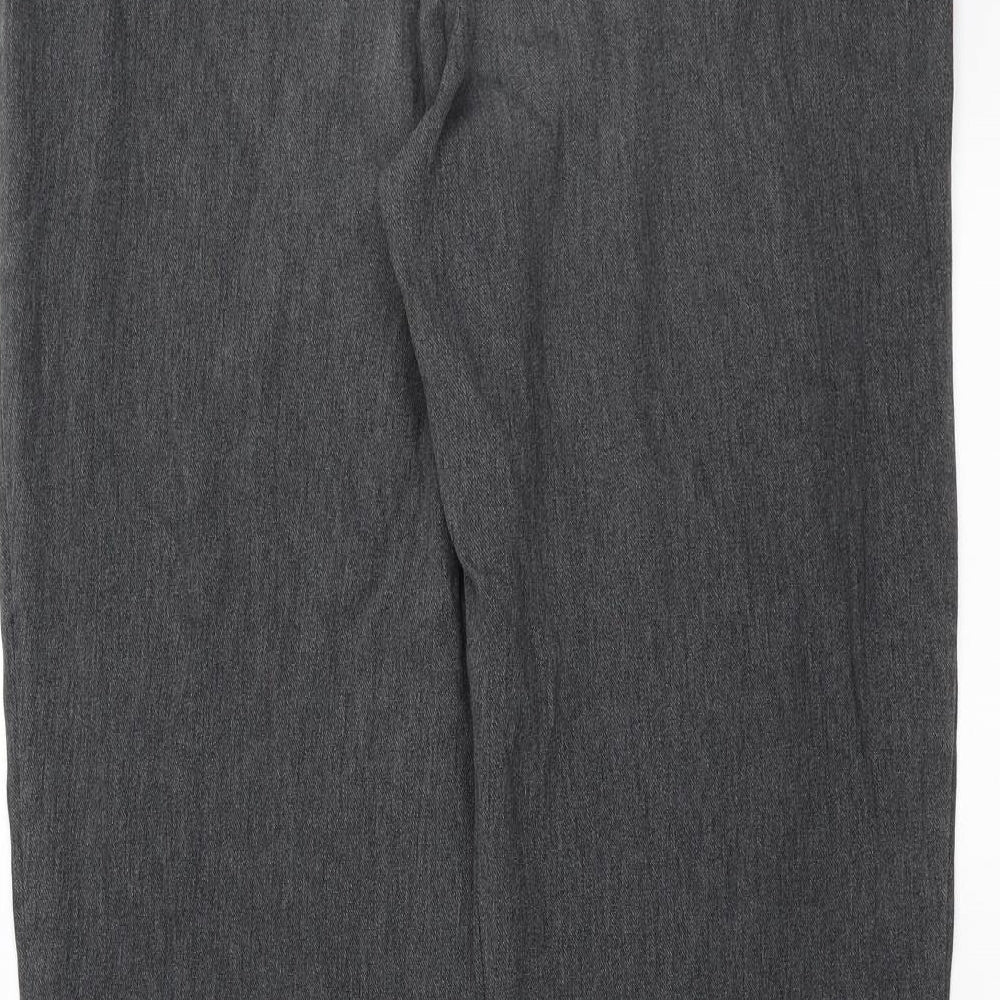 George Womens Grey   Trousers  Size 12 L30 in