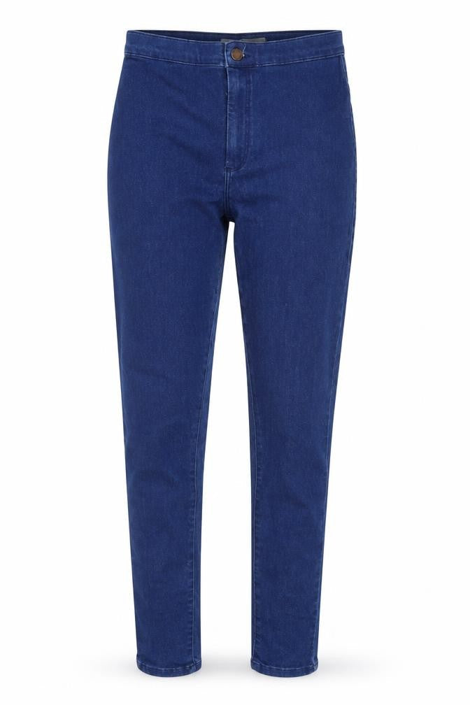 Topshop Womens Blue  Denim Straight Jeans Size 28 in L28.5 in