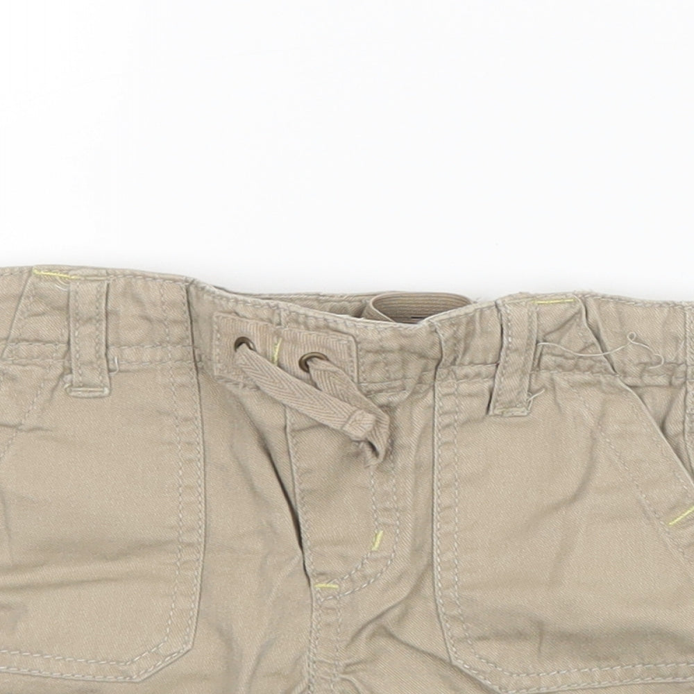 Pumpkin Patch Boys Beige   Cropped Trousers Size 12-18 Months