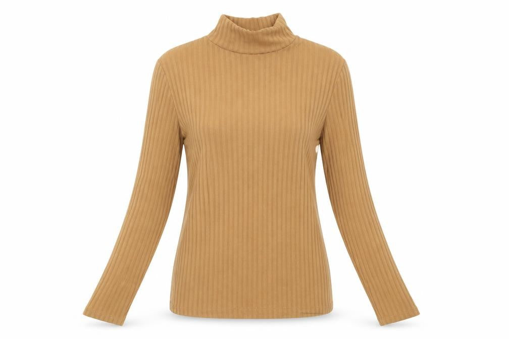 Topshop Womens Brown   Basic T-Shirt Size 10