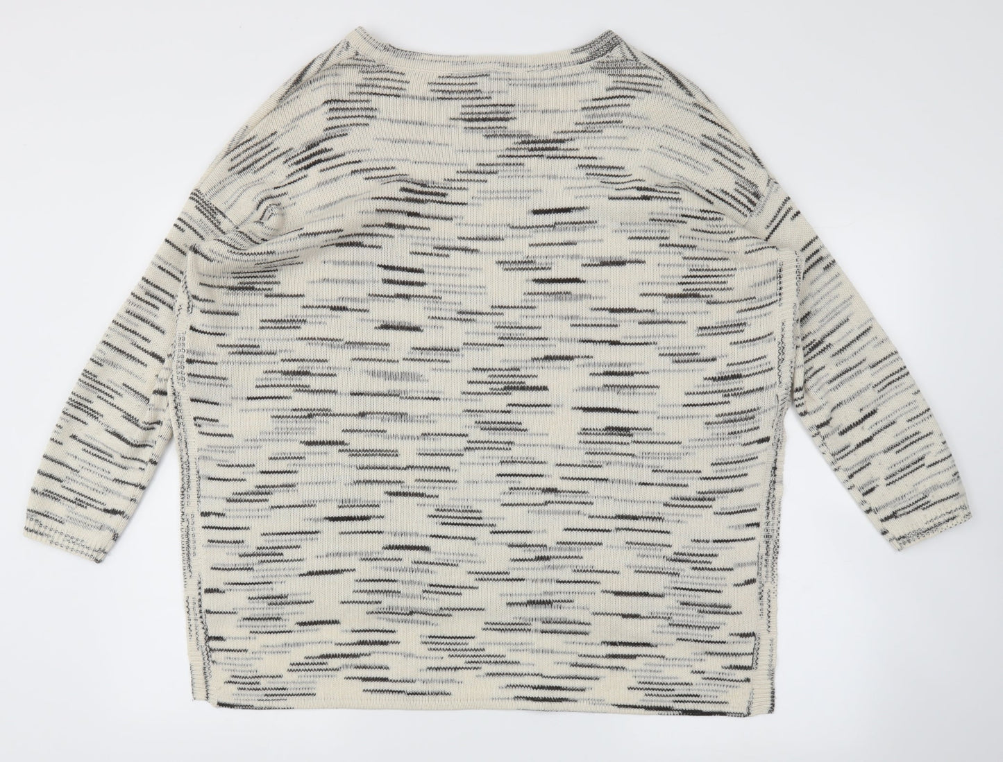 H&M Womens Ivory   Pullover Jumper Size M