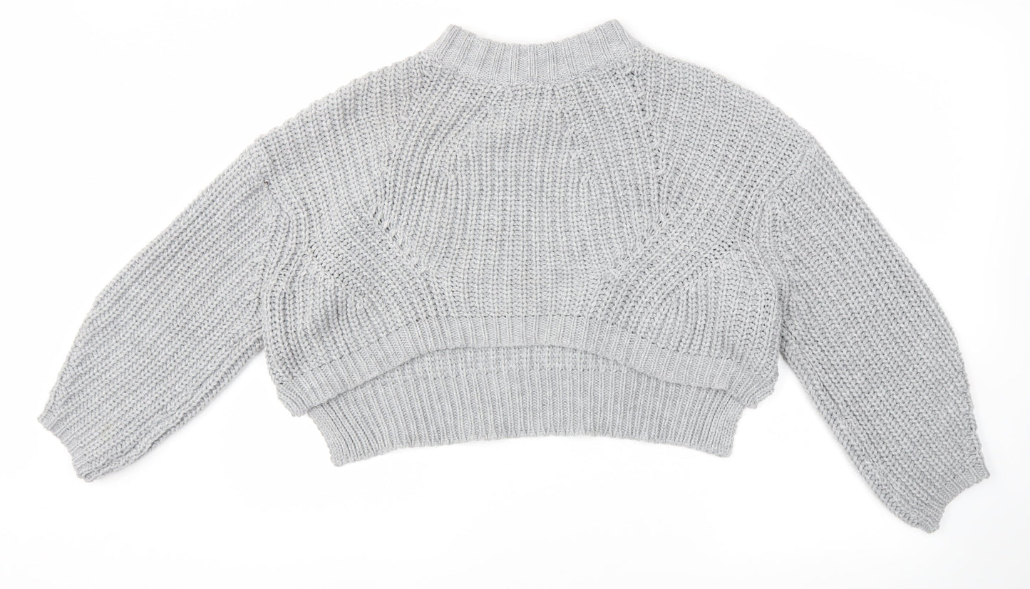 Shein  Womens Grey   Pullover Jumper Size M