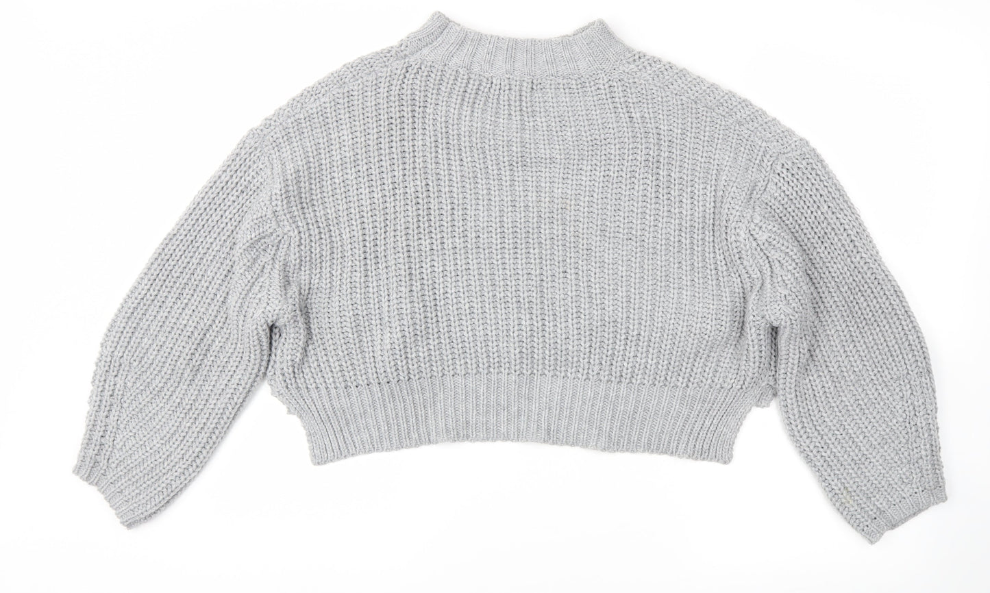 Shein  Womens Grey   Pullover Jumper Size M