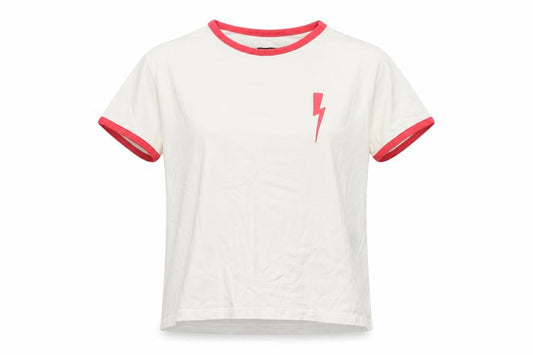 lundiz training  Womens White   Basic T-Shirt Size XS