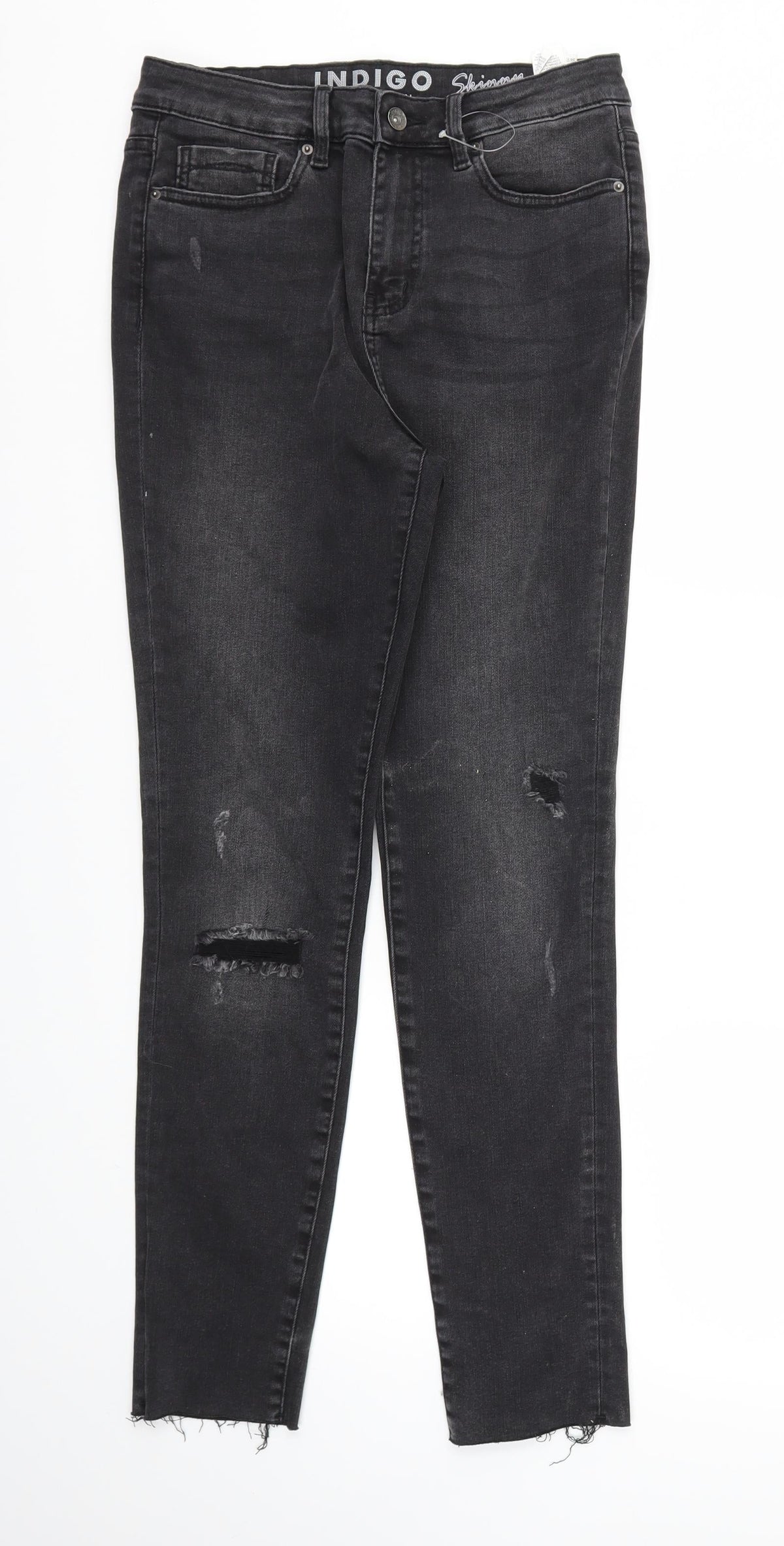 m&s Womens Black   Skinny Jeans Size 10 L29 in