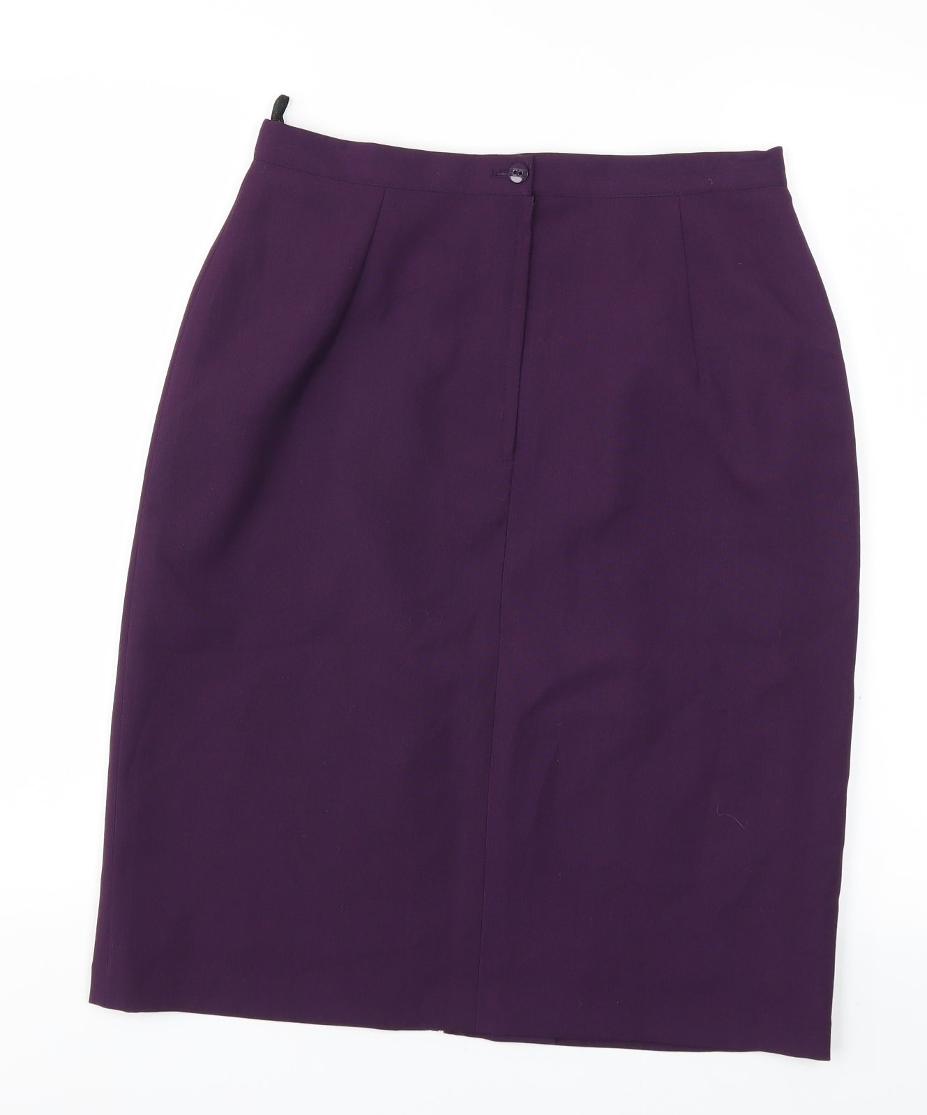 Preworn Womens Purple   A-Line Skirt Size 14