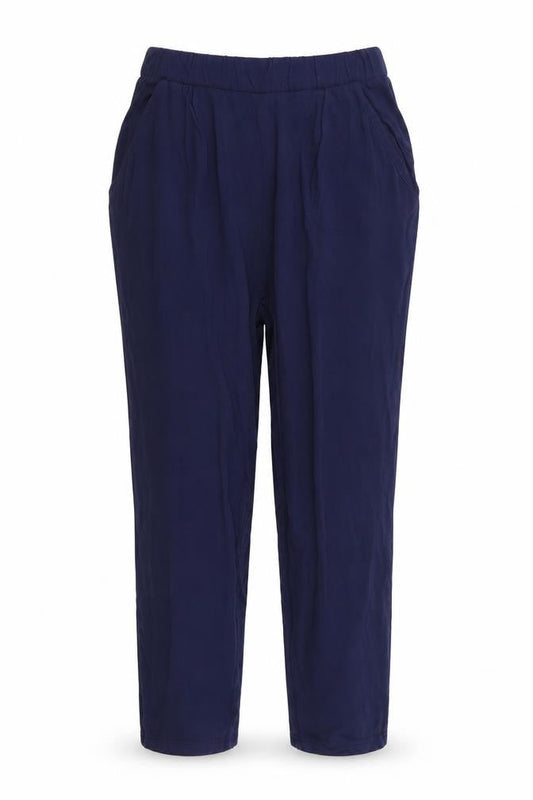 ASOS Womens Blue   Capri Trousers Size 10 L24 in - Stretch waistband