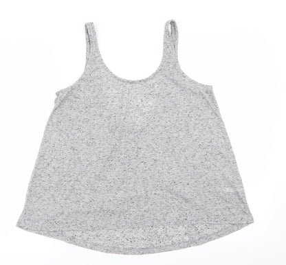 Preloved Divided by H&M Womens Green   Basic Tank Size S - Front