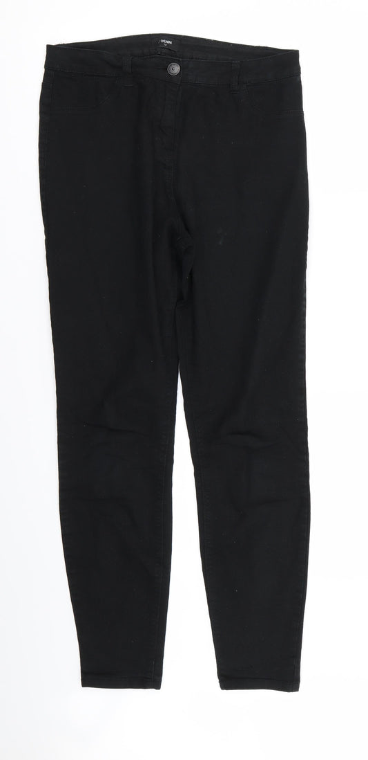 Denim Womens Black   Skinny Jeans Size 12 L27 in