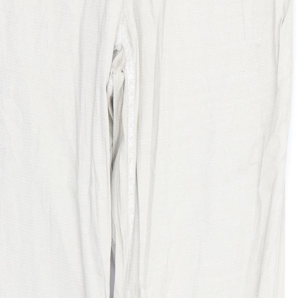 Stark Womens Beige   Trousers  Size 16 L29 in