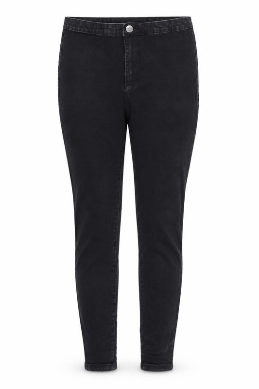 Denim & Co. Womens Black  Denim Skinny Jeans Size 12 L29 in