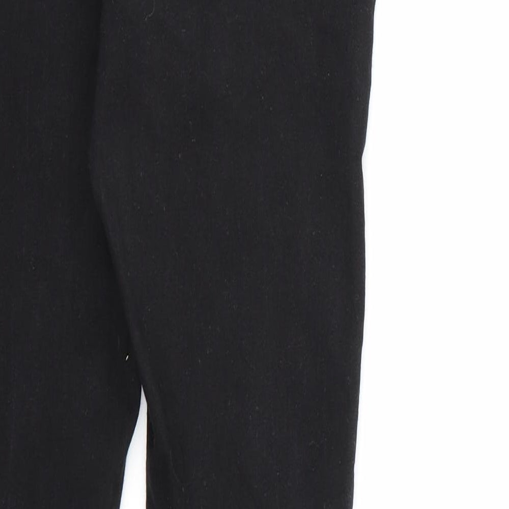 Denim & Co. Womens Black  Denim Skinny Jeans Size 12 L29 in