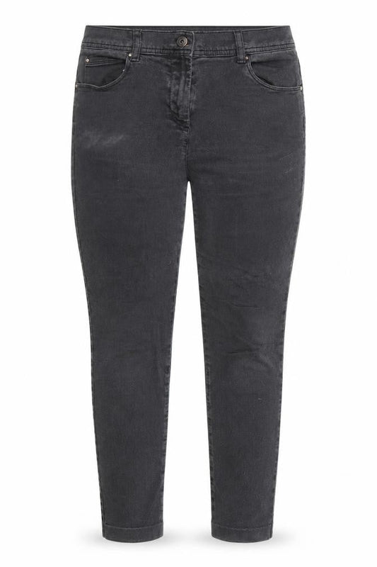 Monsoon Womens Grey  Denim Skinny Jeans Size 12 L25 in