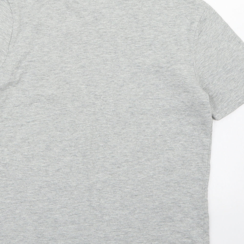 Gap Girls Grey   Basic T-Shirt Size 8-9 Years