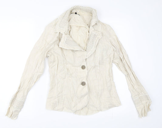 Per Una Womens Beige   Jacket  Size 10