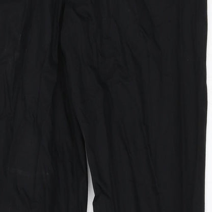 H&M Womens Black   Capri Trousers Size 36 L25 in