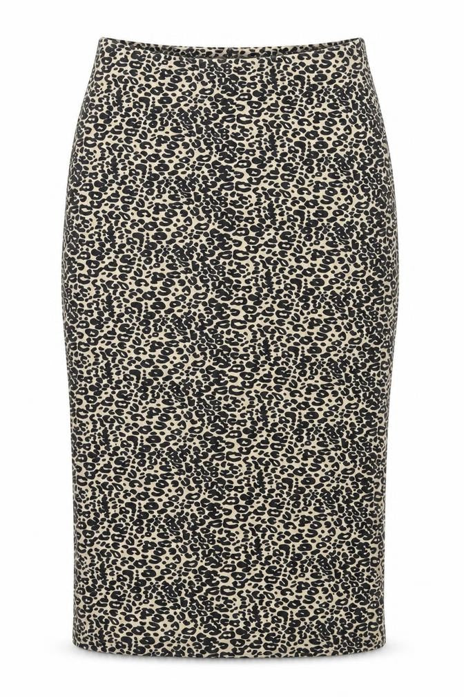 Joe Benbasset Womens Brown Animal Print Rayon Skort Set Size S