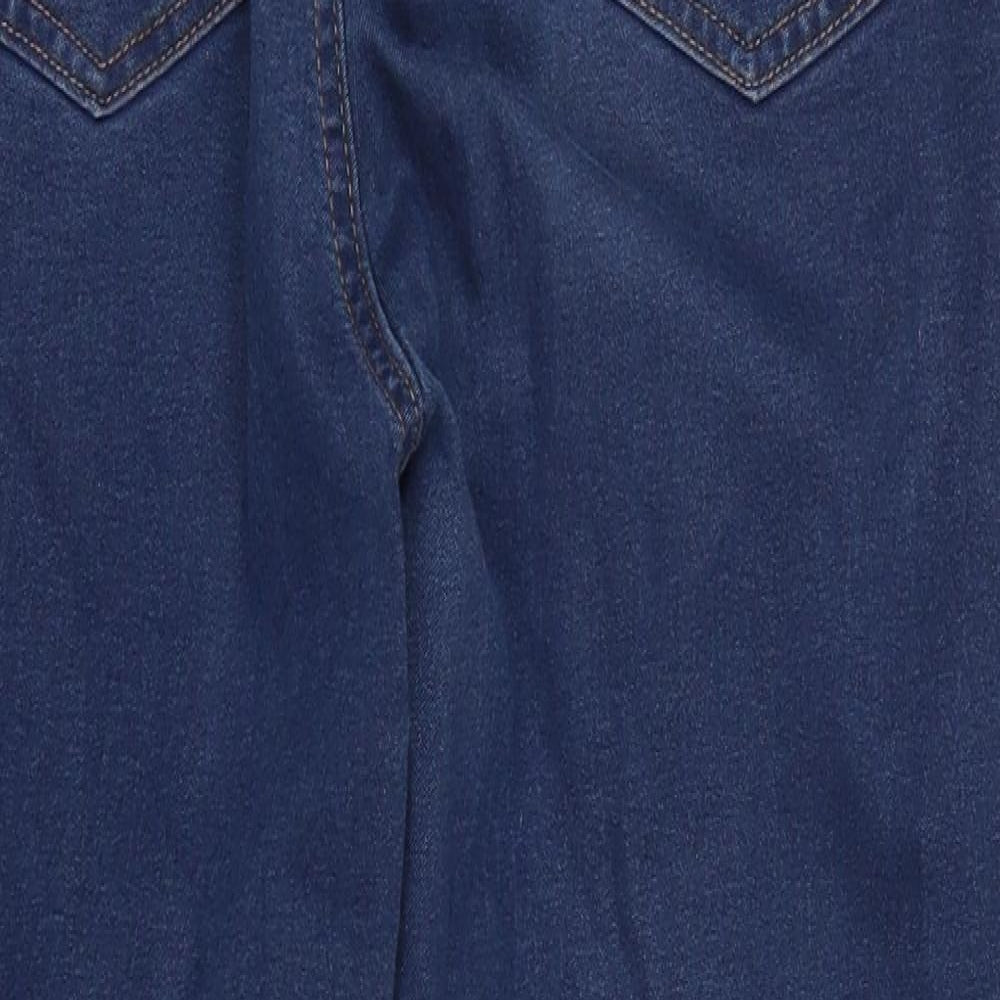 Preworn Womens Blue  Denim Jegging Jeans Size 34 in L27 in