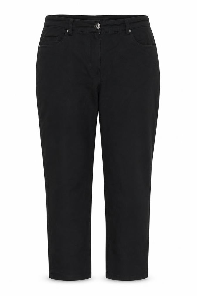 Stark Womens Black   Trousers  Size 14 L29 in