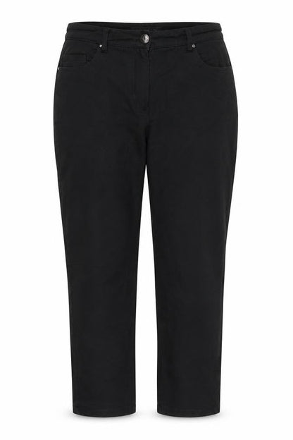Stark Womens Black   Trousers  Size 14 L29 in