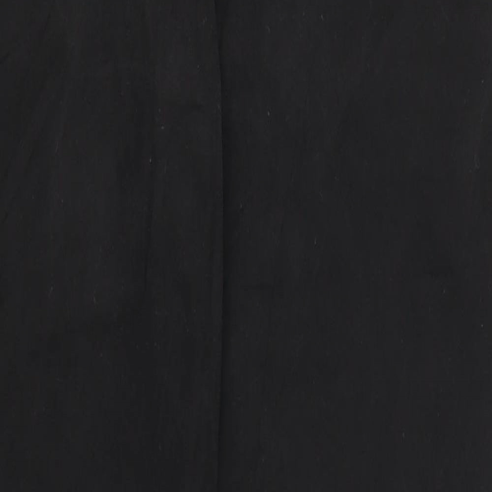 Stark Womens Black   Trousers  Size 14 L29 in
