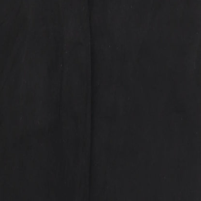 Stark Womens Black   Trousers  Size 14 L29 in