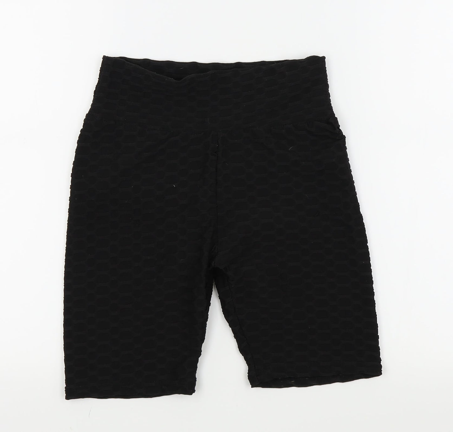 Preworn Womens Black   Sweat Shorts Size S