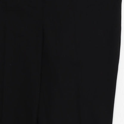 Next Womens Black   Trousers  Size 14 L26 in