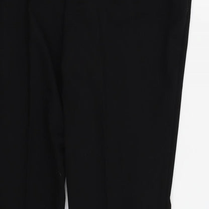 Next Womens Black   Trousers  Size 14 L26 in