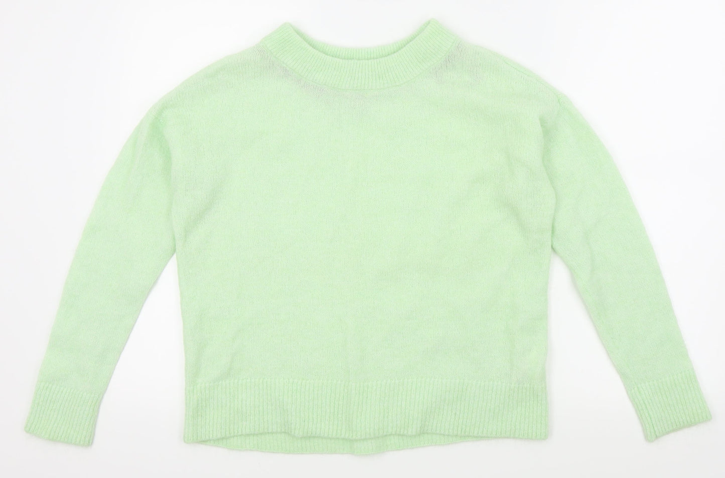 H&M Womens Green   Pullover Jumper Size S