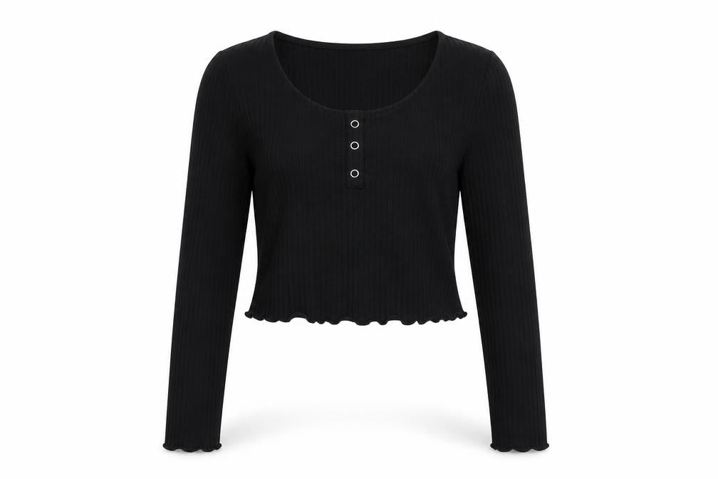 New Look Girls Black   Cropped Casual Size 10 Years