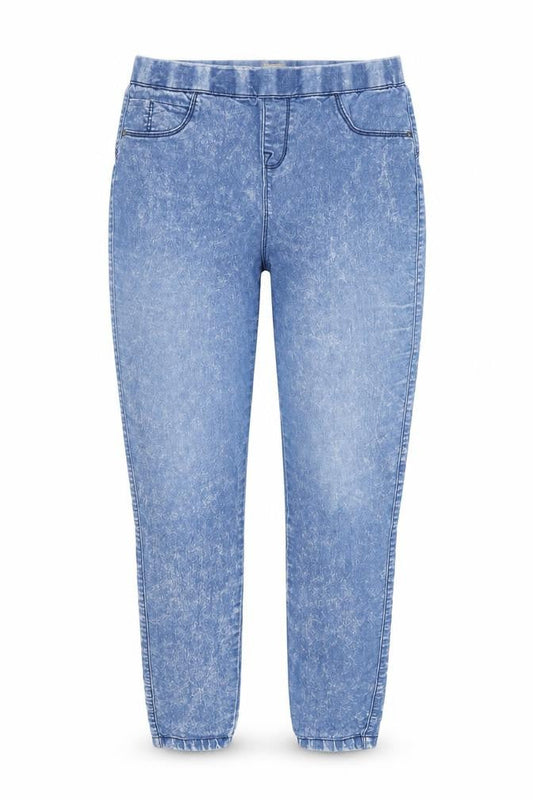 Primark Womens Blue  Denim Jegging Jeans Size 10 L27 in
