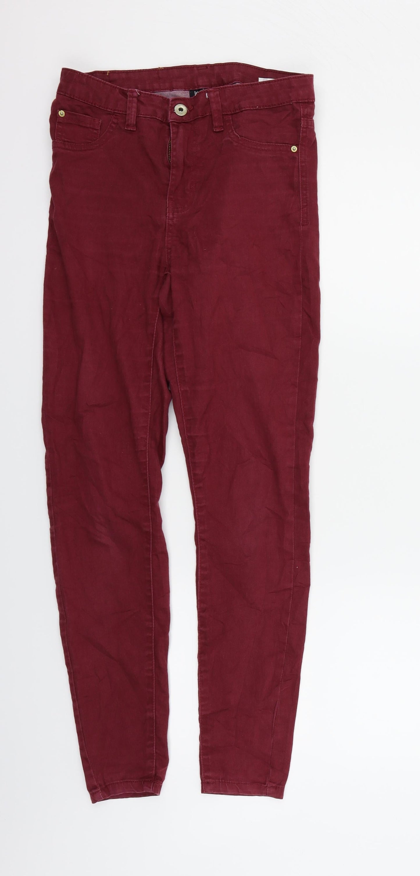Janina Womens Purple   Trousers  Size 8 L27 in
