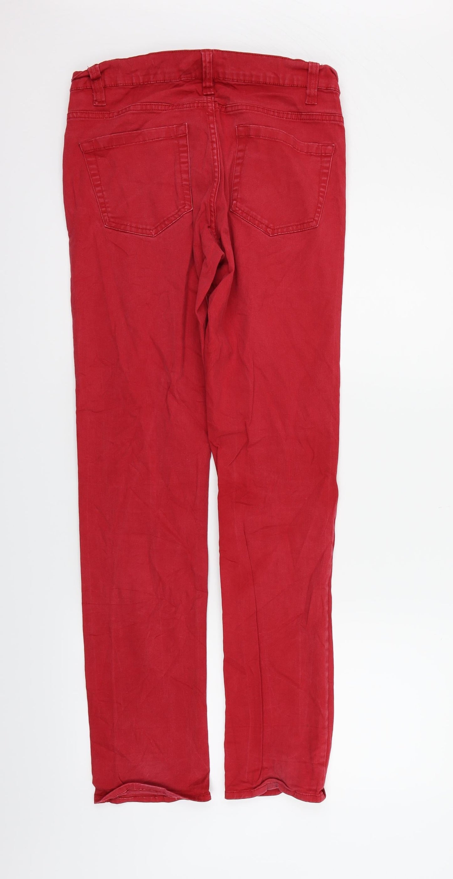 Lindex Womens Red   Skinny Jeans Size 10 L27 in