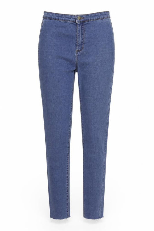 deniem & co Womens Blue   Straight Jeans Size 10 L29 in