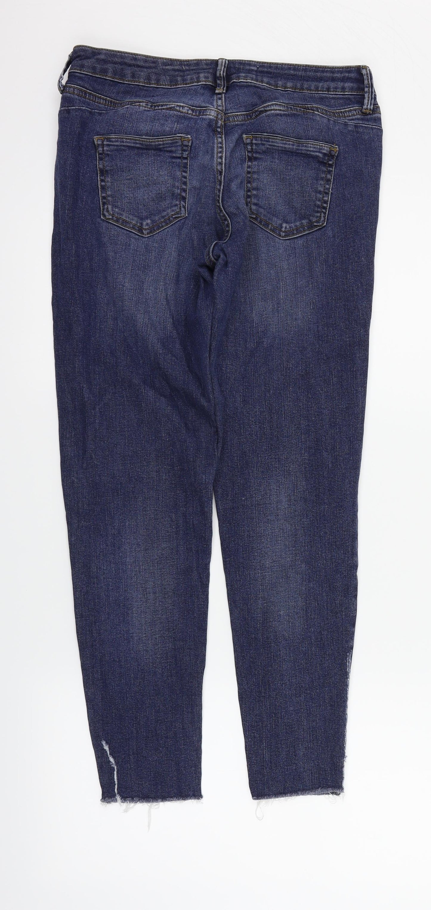 deniem & co Womens Blue   Straight Jeans Size 10 L25 in