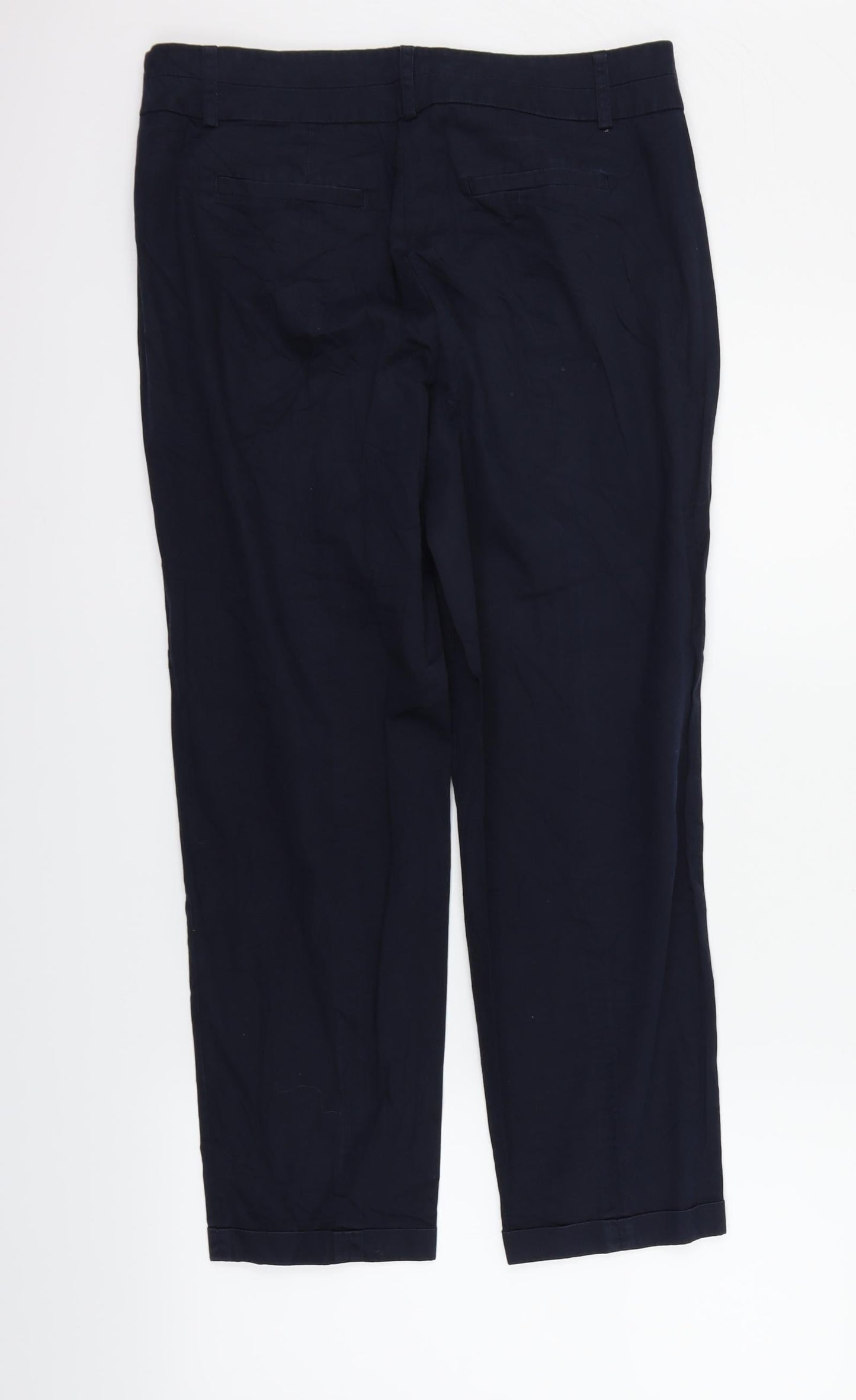 Taifun Womens Blue   Trousers  Size 10 L25 in
