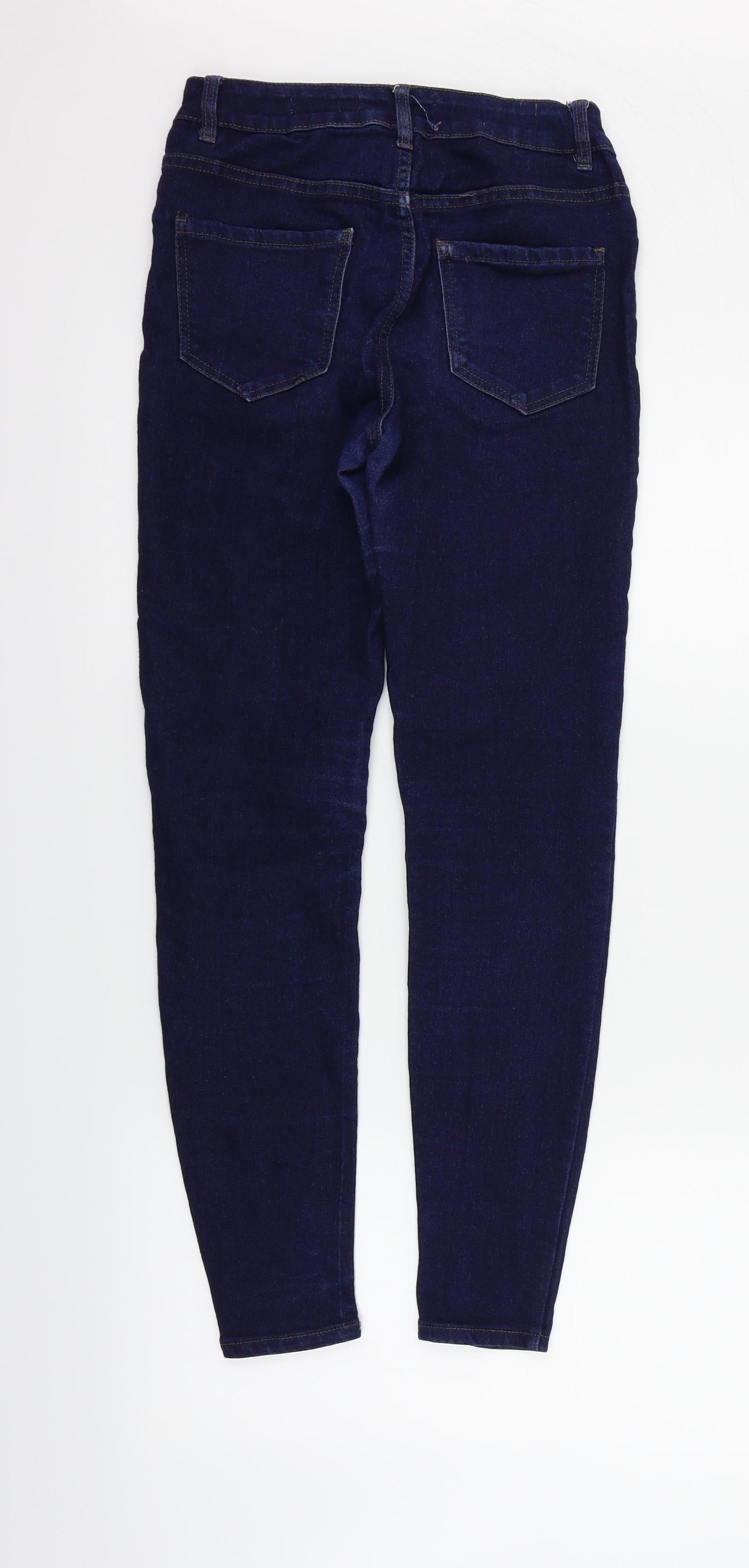 New Look Womens Blue   Straight Jeans Size 4 L26 in