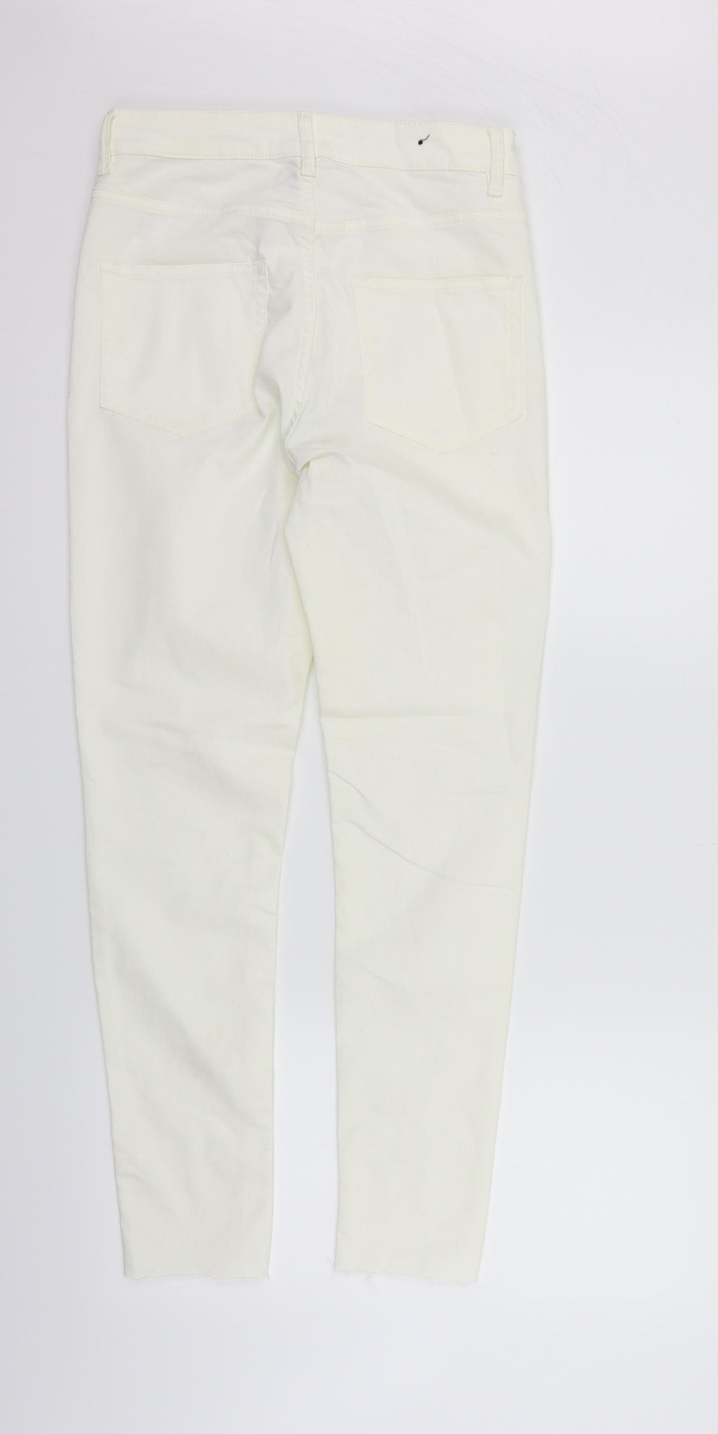 Divided Womens White   Straight Jeans Size 12 L27 in