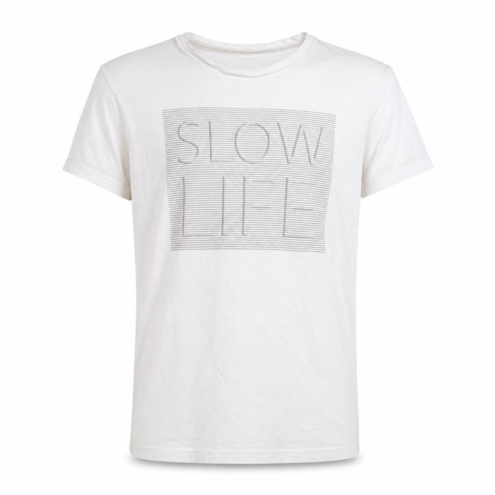 Kiabi Boys White   Basic T-Shirt Size XS  - Slow Life