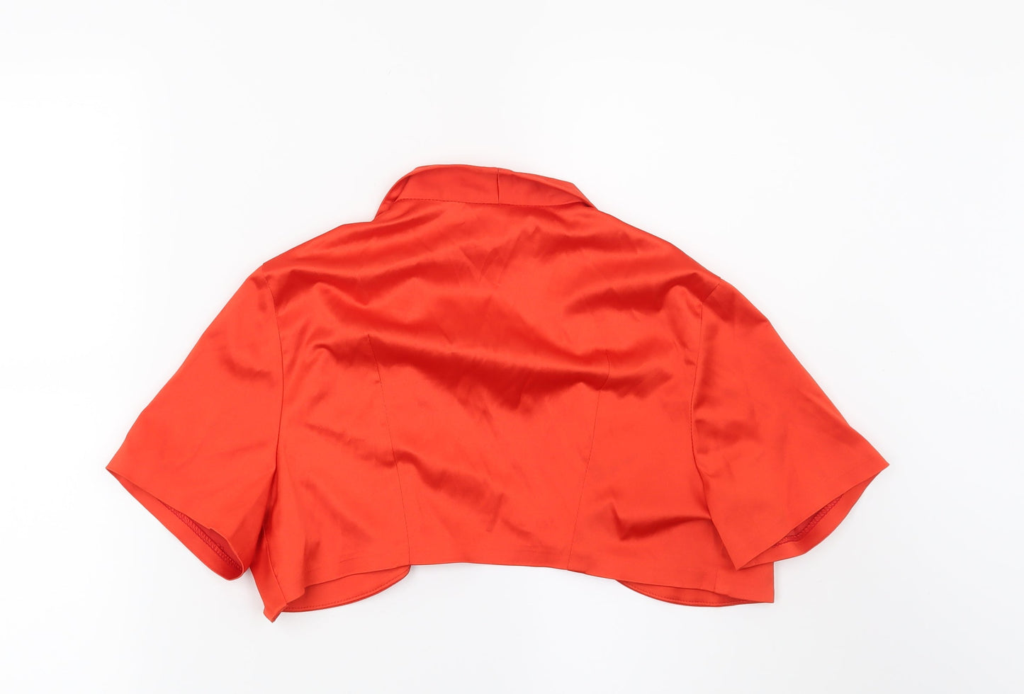Preworn Womens Red   Jacket Blazer Size M