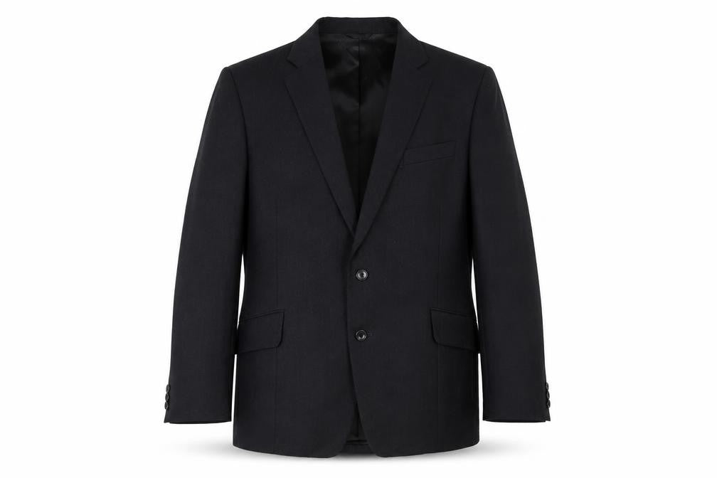 Preworn Mens Blue   Jacket Suit Jacket Size 38