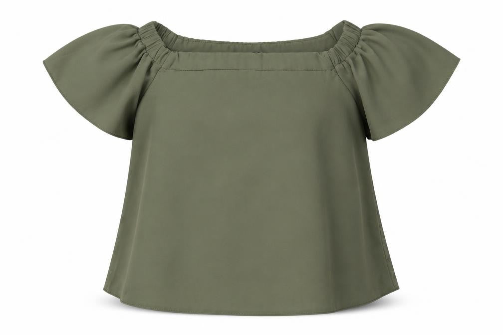 New Look Girls Green   Basic Blouse Size 12 Years
